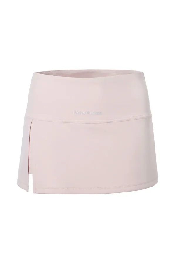 Athletic slit skirt