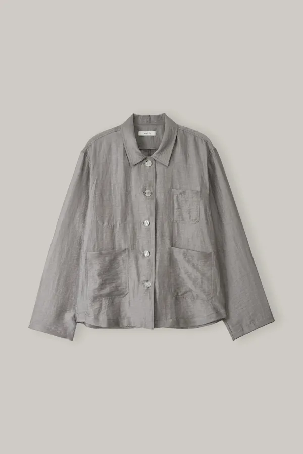 Hazy Sheer Trucker (Gray)