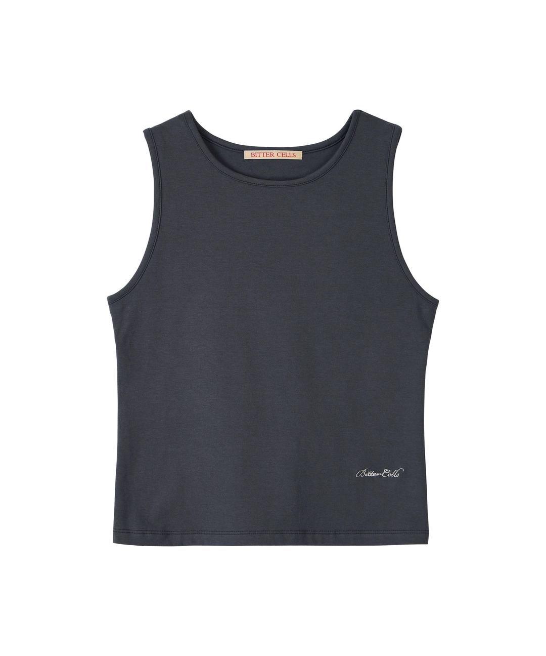 비터셀즈 Curved Backless Top-Charcoal 상품 이미지 1