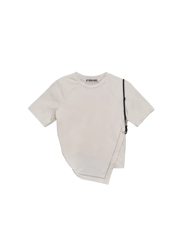 Hemstitch Crop Top