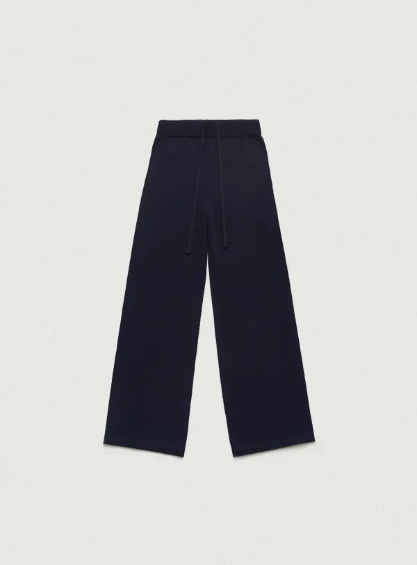 Ello Light Knit Pants_Navy