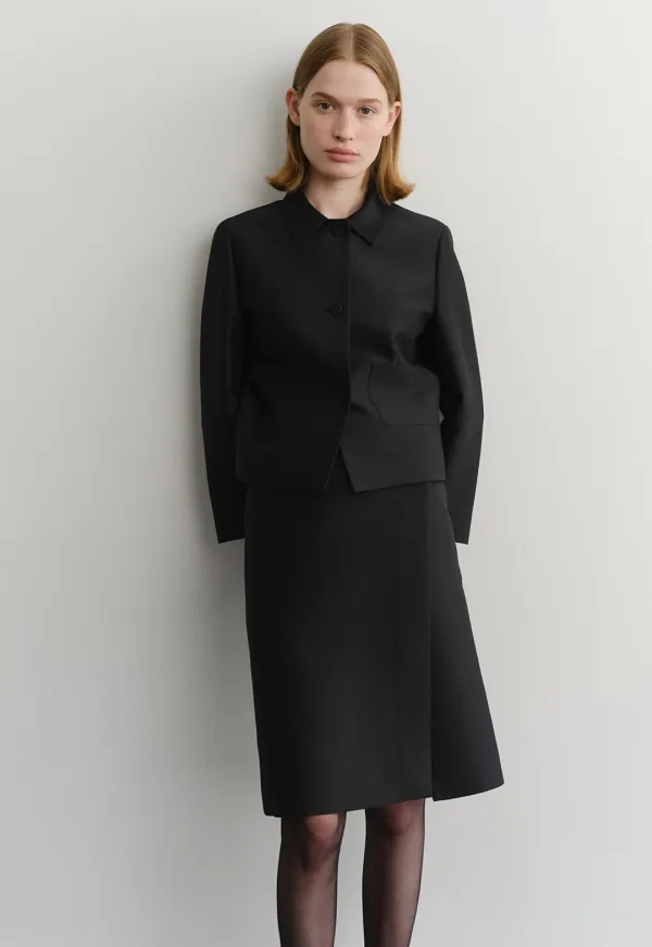 GIA WOOL SILK JACKET