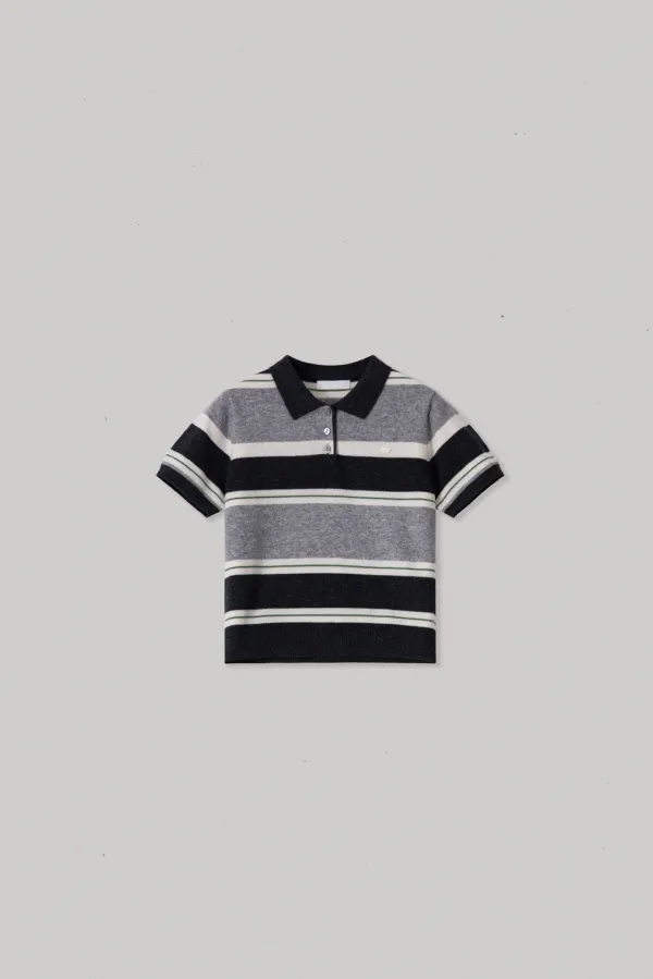39629_Striped Short-Sleeve Knit Polo [ New Season / 10% DC ] 18일 PM 5 마감 TD