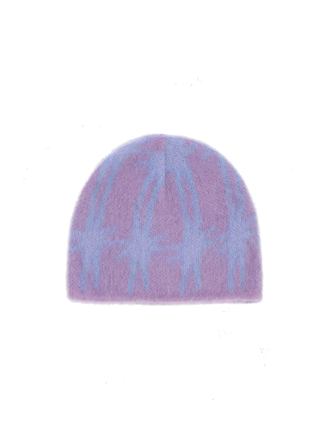 코스트퍼킬로 STAR CHECKED ANGORA BEANIE BLUE 상품 이미지 2