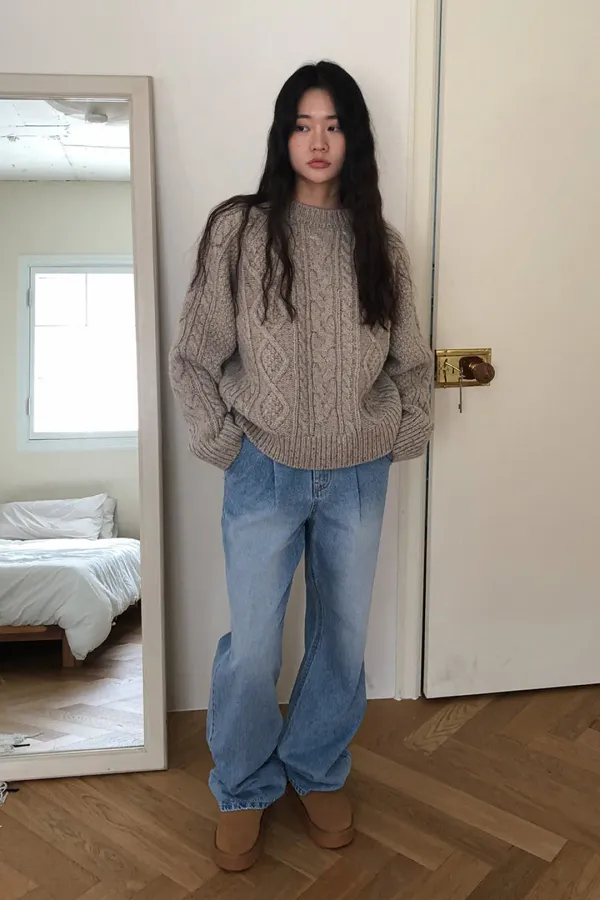 My Nana Sweater / Cocoa