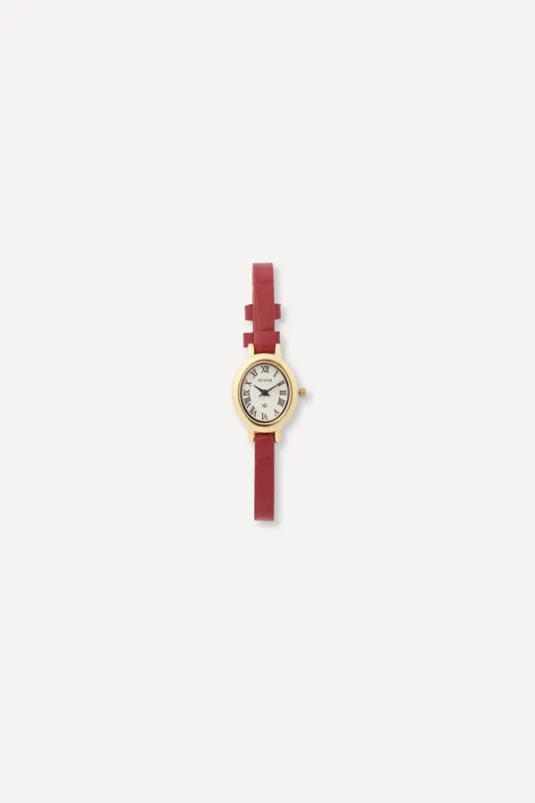Classic Ellipse Leather Watch