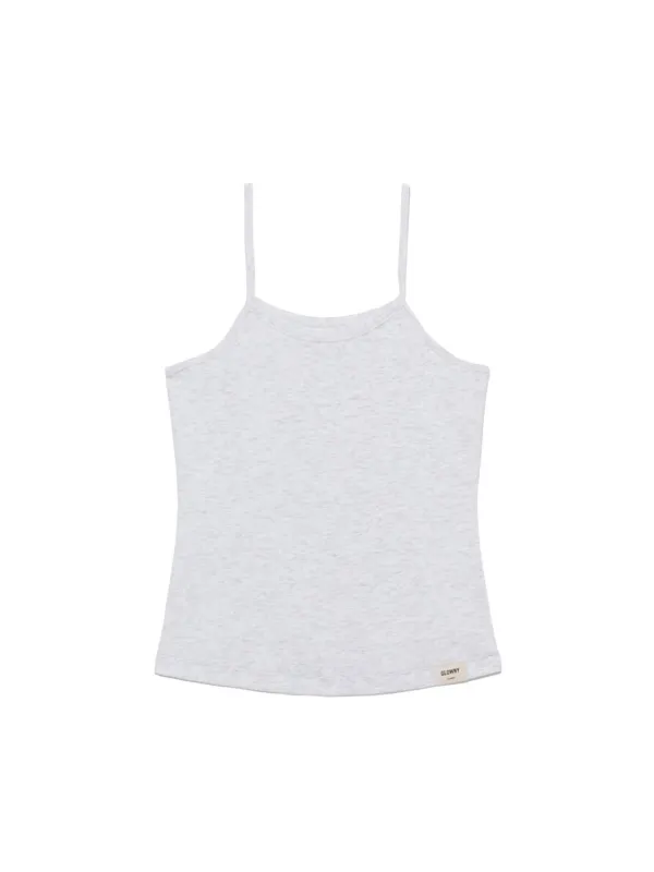 G FINE RIB CAMISOLE (MELANGE GRAY)