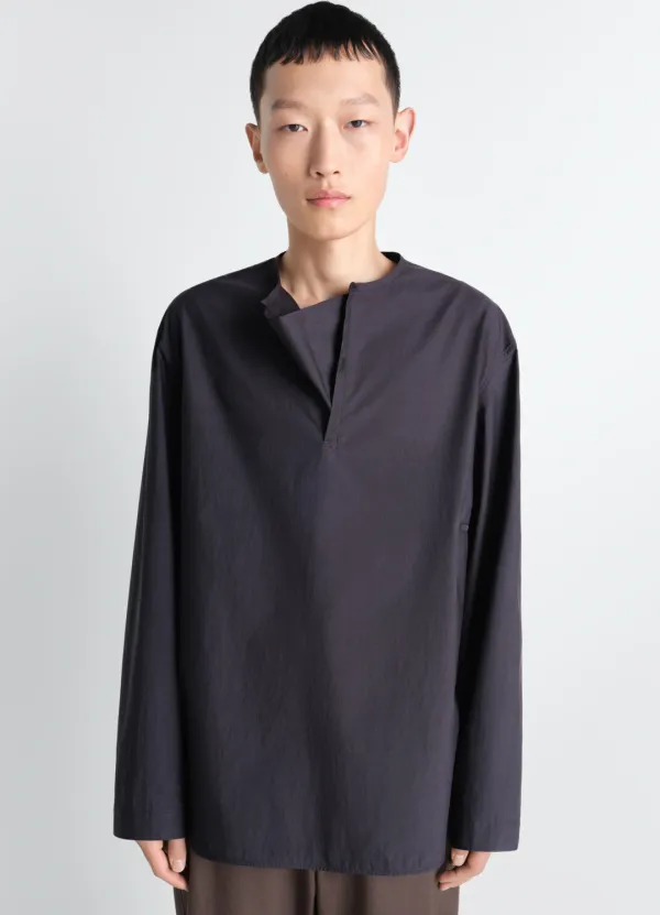 VAREUSE TOP IN WASHED COTTON SILK