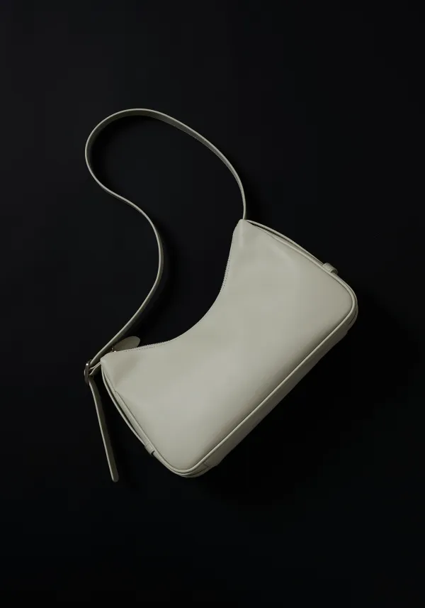 Nora Hobo Mini Bag (Light Gray)