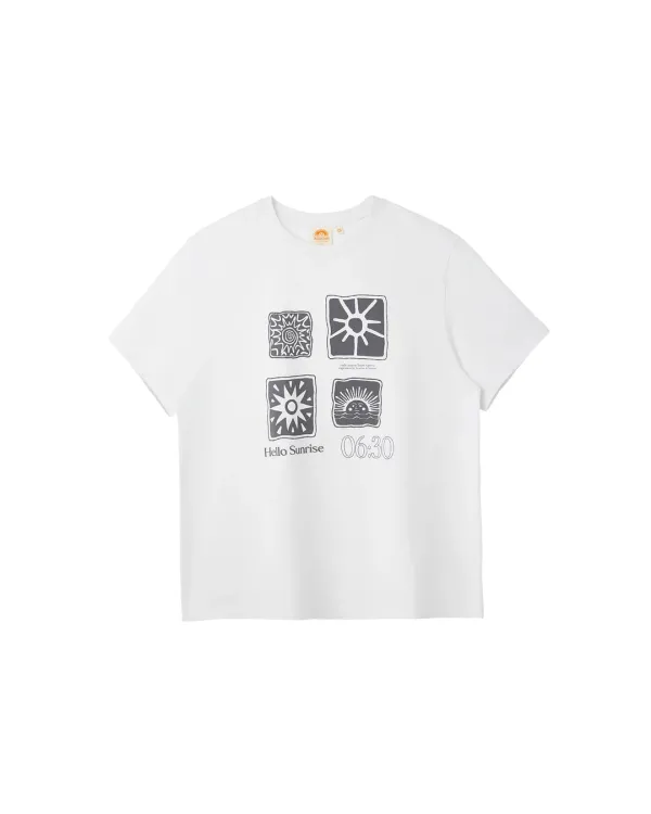 Sun Stamp Tee_White