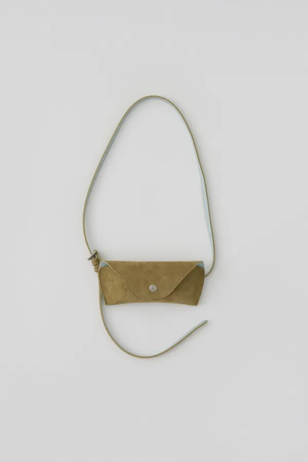 T/T Suede belt mini bag (sand beige)