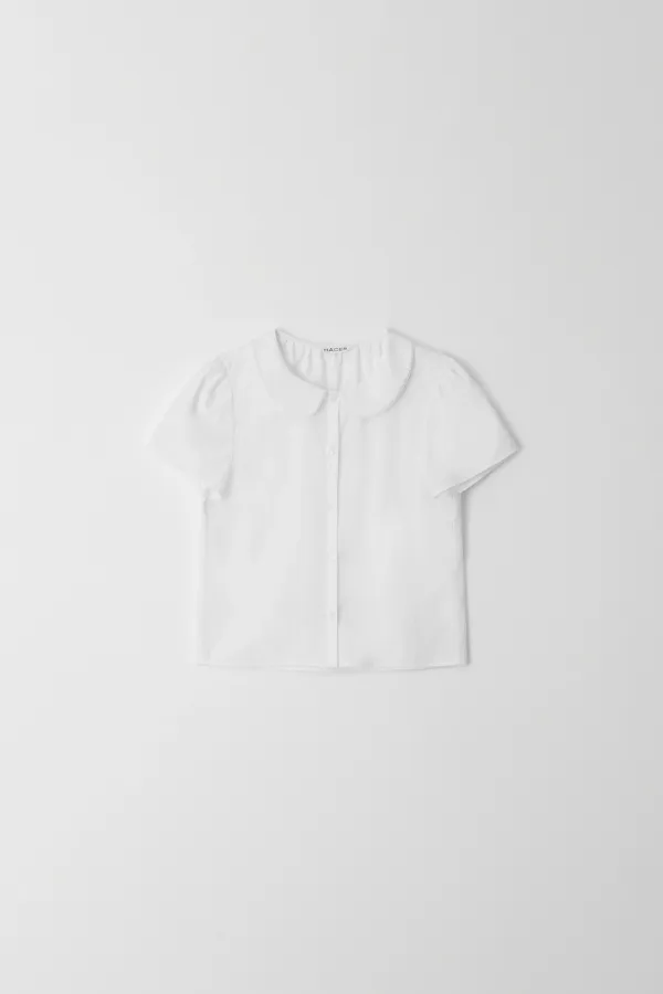 [3rd] Eden Round Collar Blouse