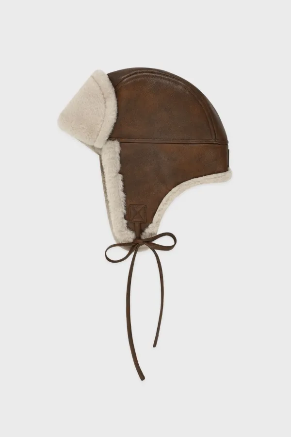 Mustang Trooper Hat (Deep Brown)