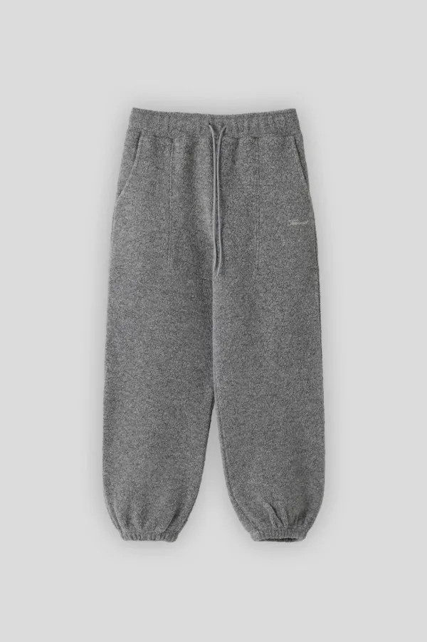 (2nd re-stock) T/T Fluffy pocket pants (gray)