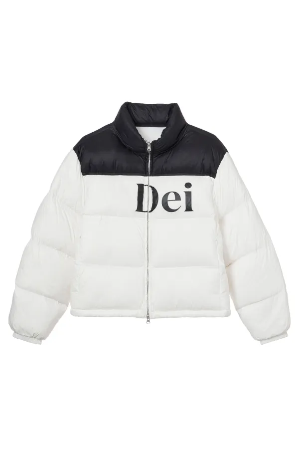 LOGO POINT DUCK DOWN IN WHITE