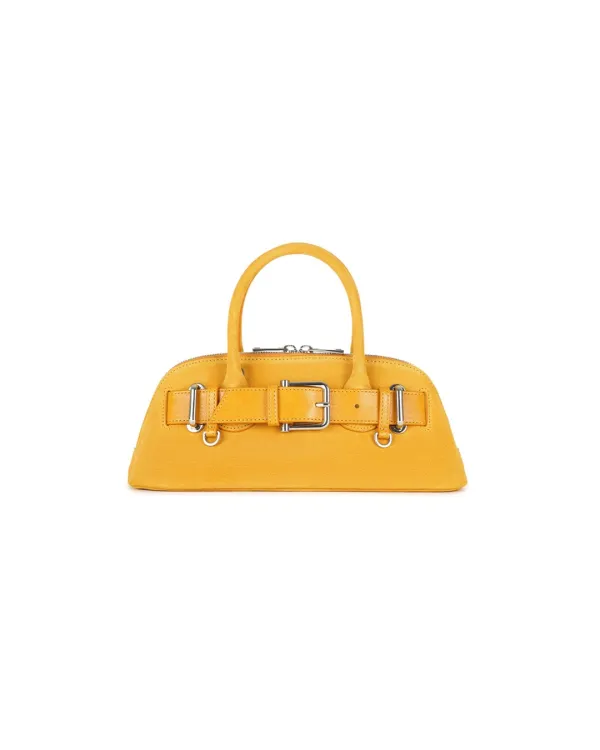 ZIP BROCLE MINI [SUEDE MUSTARD COMBI]