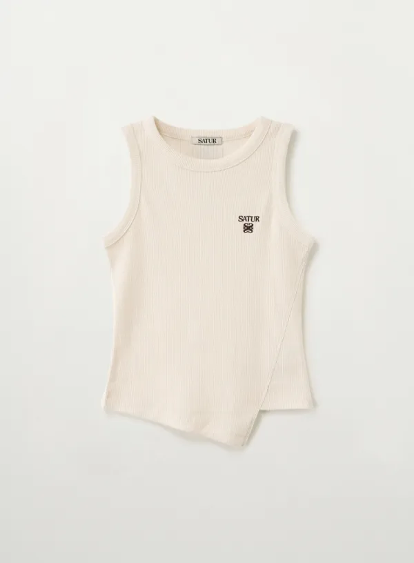 [7월3일 예약배송] (W) Dublin Sleeveless - Cream