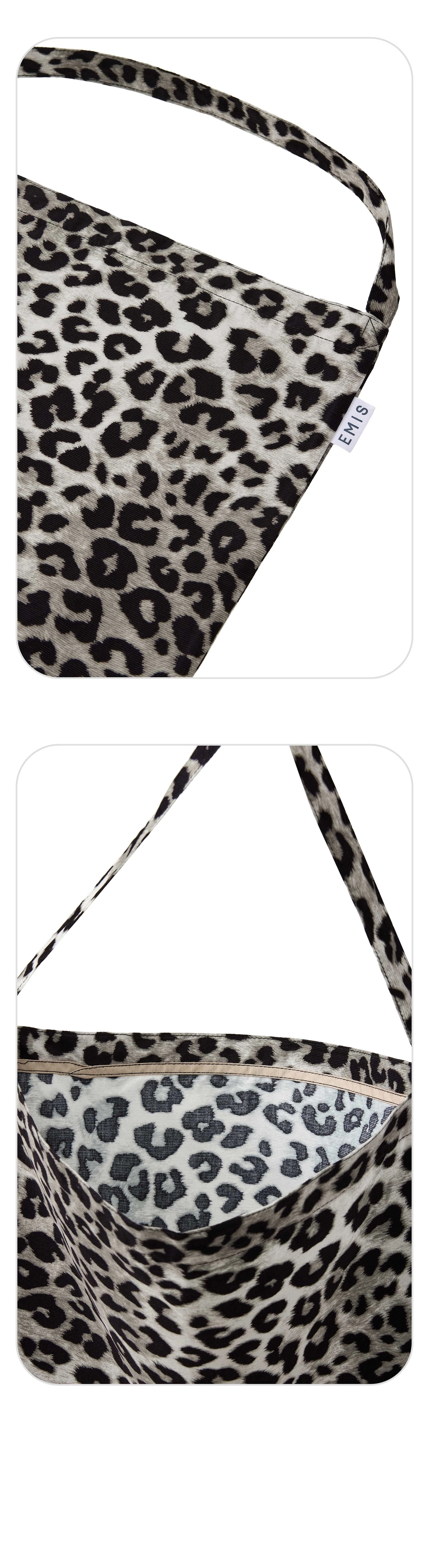 이미스 NEW LEOPARD CORDUROY ECO BAG-GRAY 상품 이미지 2