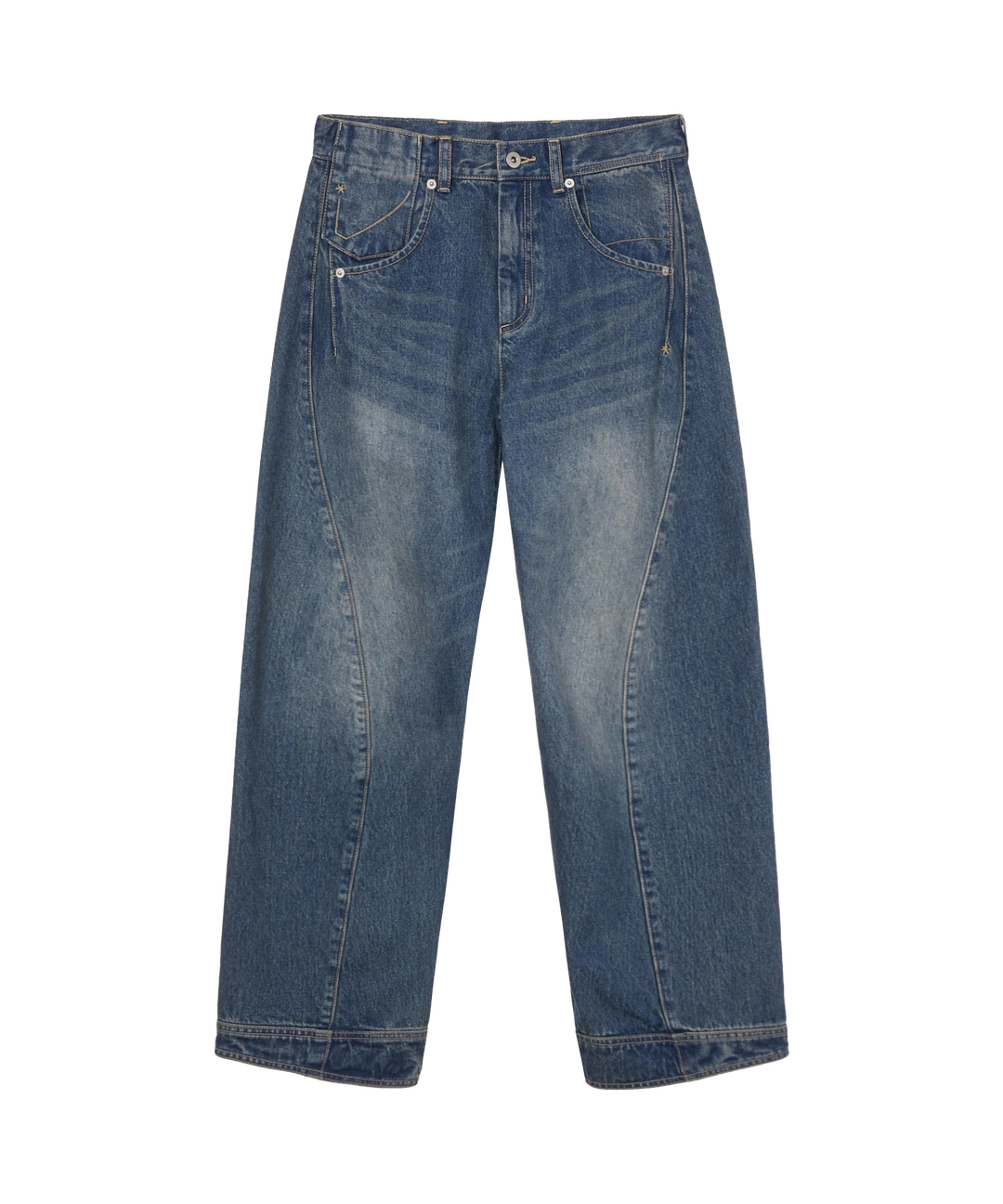 에이이에이이 POCKET PATCHWORK ENGINEERED PANTS [LIGHT BLUE] 상품 이미지 1