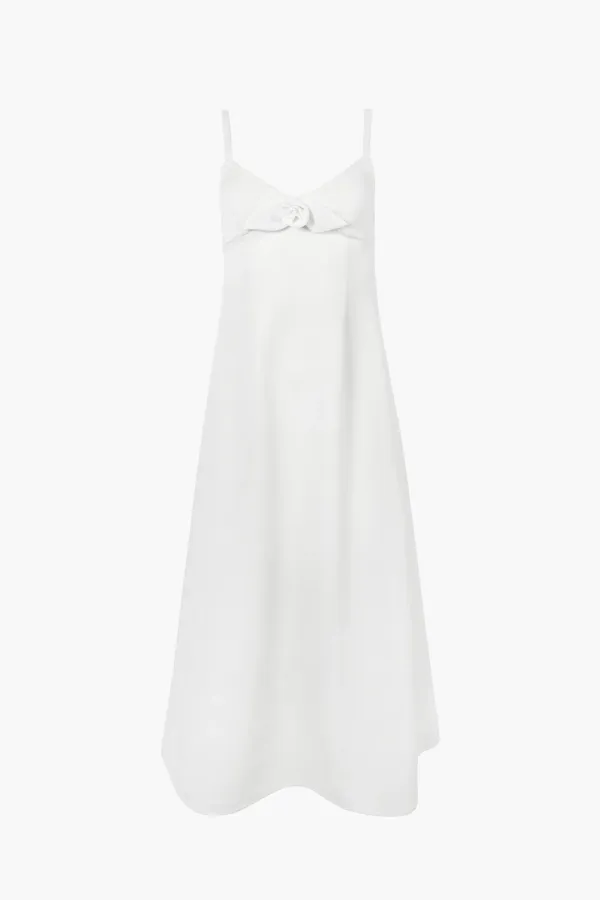 PILTON DRESS IN WHITE