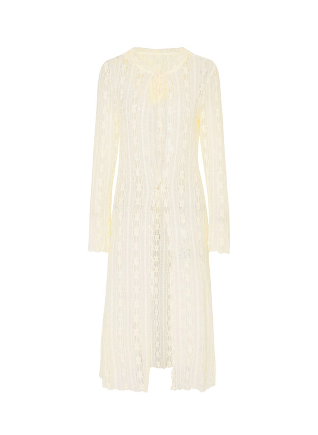 루루서울 Lace Maxi Cardigan (Ivory) 상품 이미지 3