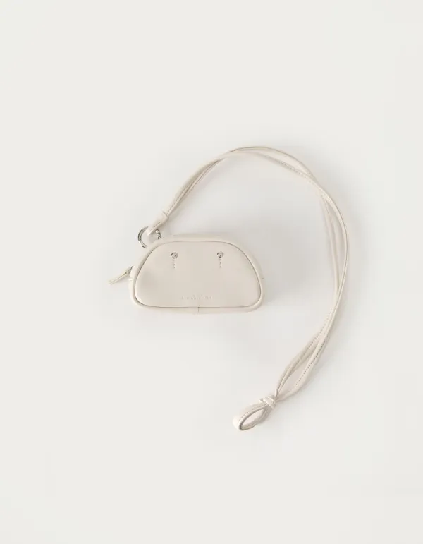 Tiny Baguette Bag - Cream