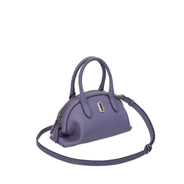 Halfmoon Curve Tote S (하프문 커브 토트 스몰) Fuzzy Purple