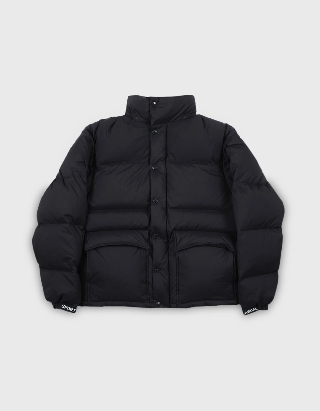 헤리티지플로스 RIPSTOP HOODED DOWN PARKA / Black 상품 이미지 2