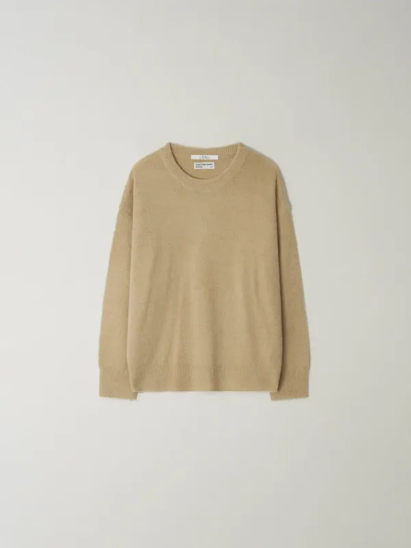 Loner wool knit_camel