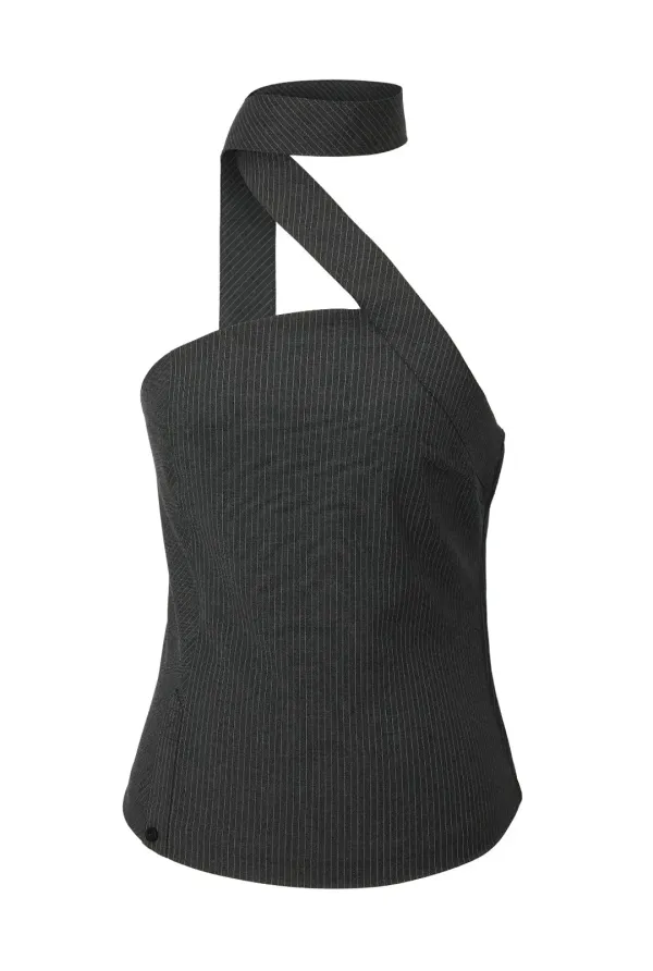 Tie shirt top
