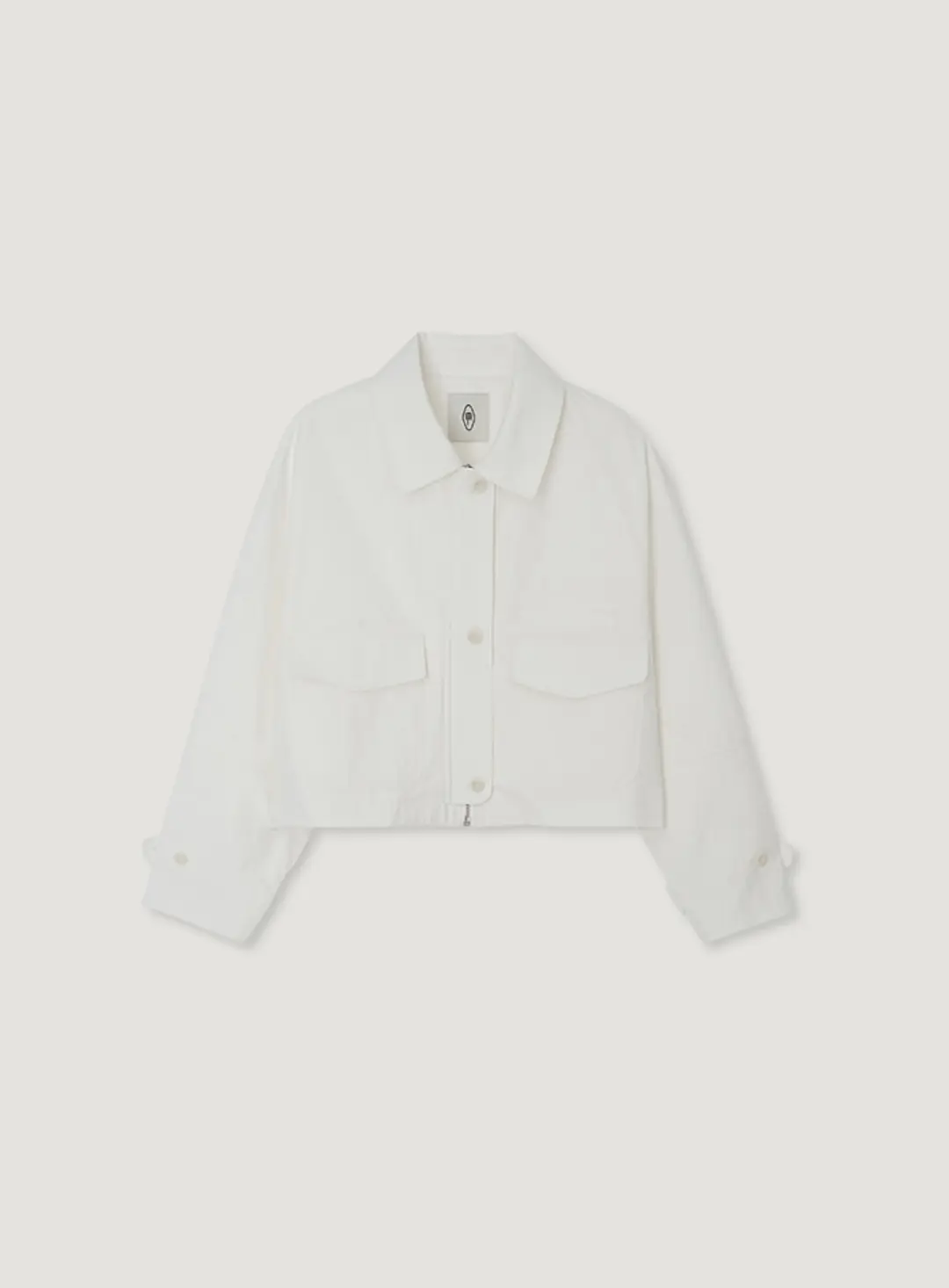 망고매니플리즈 BREEZE SHORT JUMPER_IVORY 상품 이미지 3