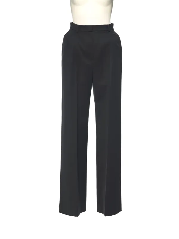SS25 BLACK SHOULDER PUFF PANTS