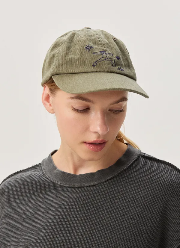Jalan graphic cap (Unisex)_Khaki