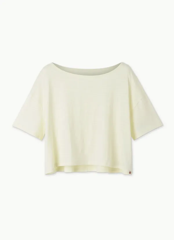 Medio short sleeve_French Vanila
