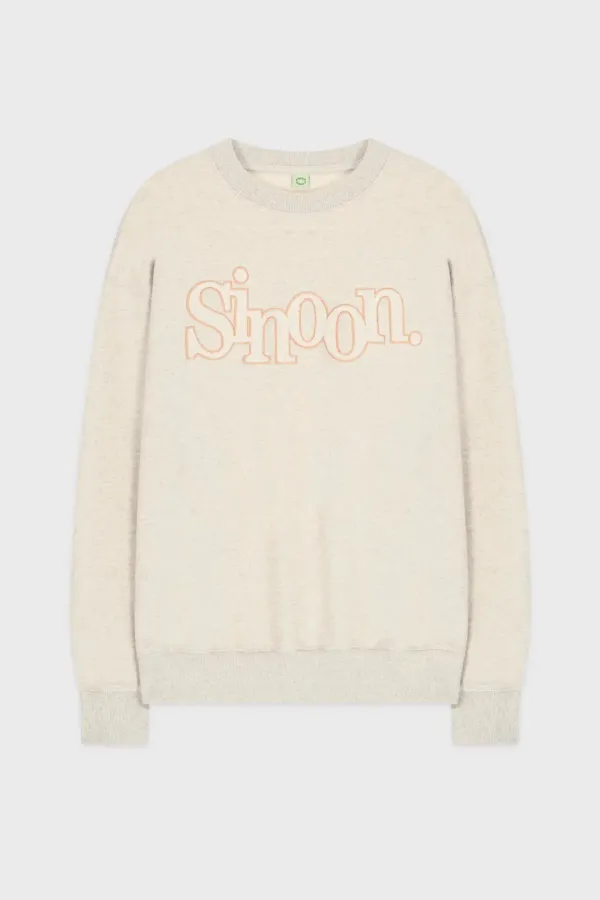 Boucle Logo Sweatshirt (Oatmeal)