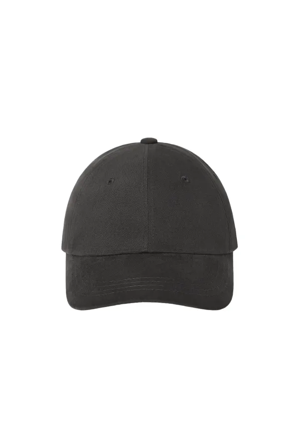 EMIS TAG BRUSHED BALL CAP-CHARCOAL
