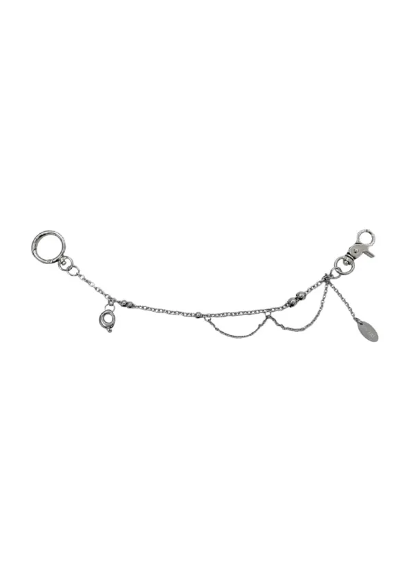 LINK CHAIN STRAP / SILVER