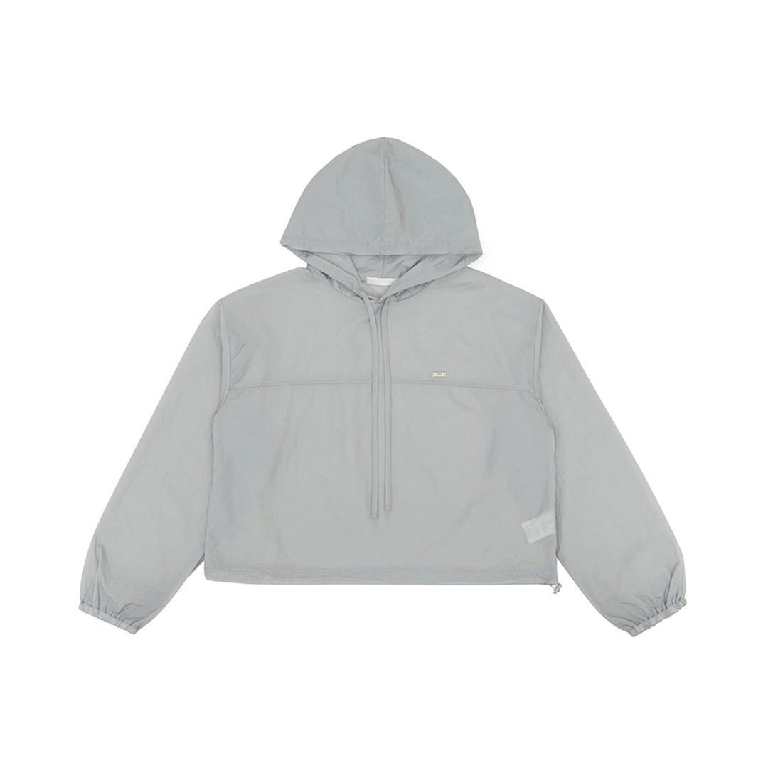 피브비 Nylon Hooded Anorak (snow grey) 상품 이미지 1
