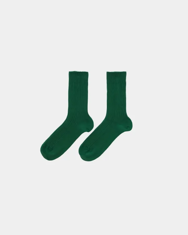Rib Overankle Socks