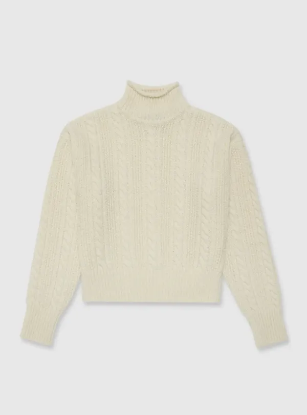 Tricot Turtleneck Knit