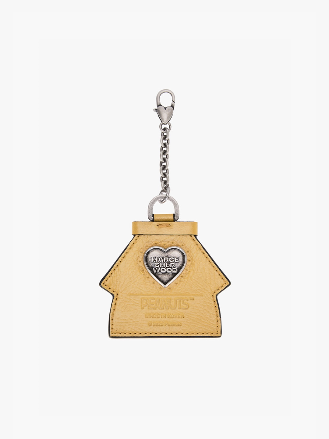 마지셔우드 MGSWD | PEANUTS LEATHER CHARM_Charlie Brown 상품 이미지 2