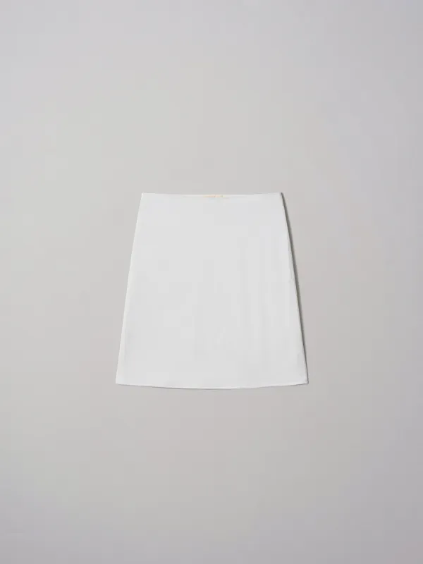 BASIC JERSEY SKIRT BY JAPANESE FABRIC [WHITE, DARK GREY, BLACK]