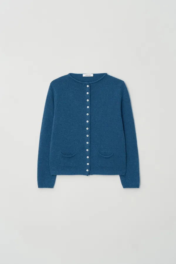 [3rd] Mock Neck Knit Cardigan