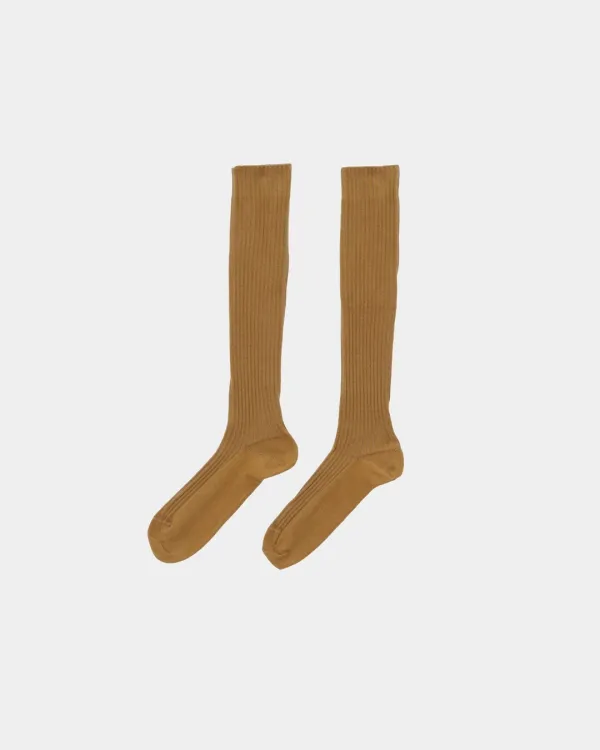 Rib Knee Socks
