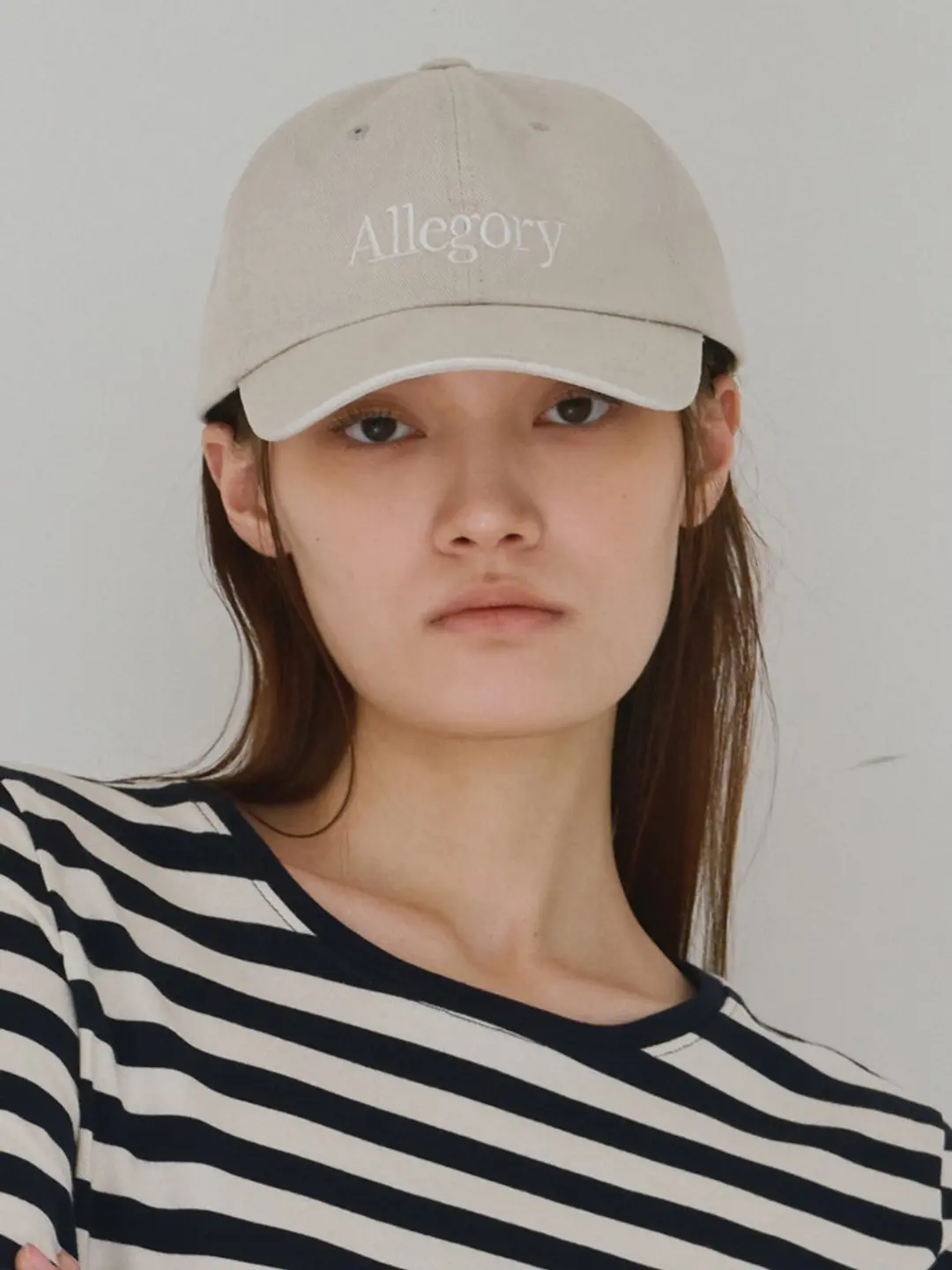 밀로 우먼 Stitch Cotton Ball Cap [Light Beige] 상품 이미지 2