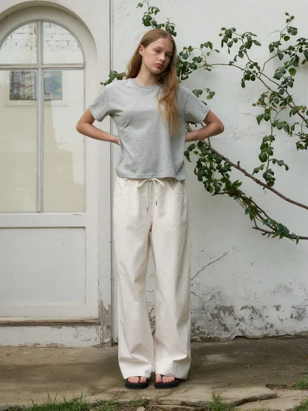 joy basic t-shirt (deep melange)