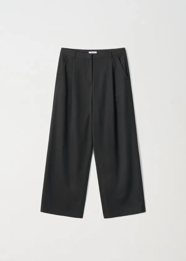 Beam Wool Blend Trousers_2 Colors - 아르토