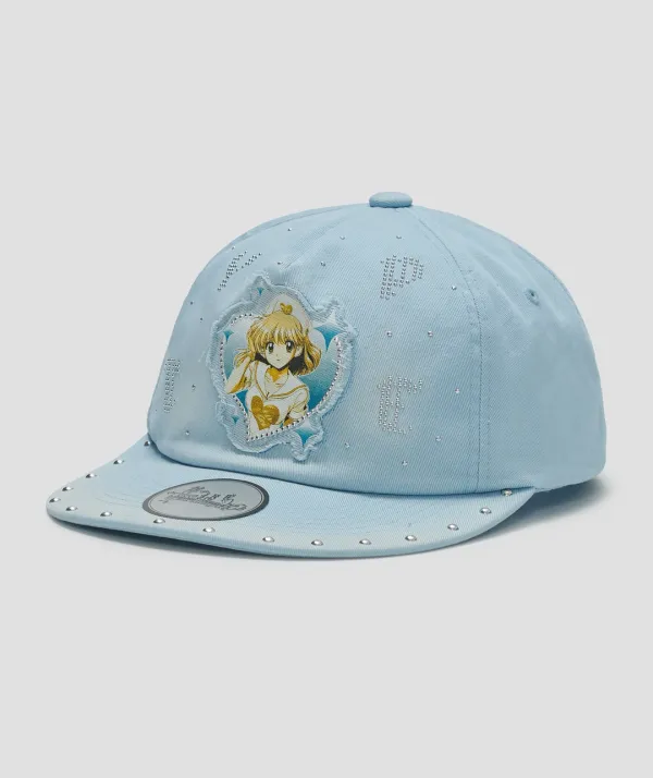 Girl Hotfix Washed Cap [Blue]