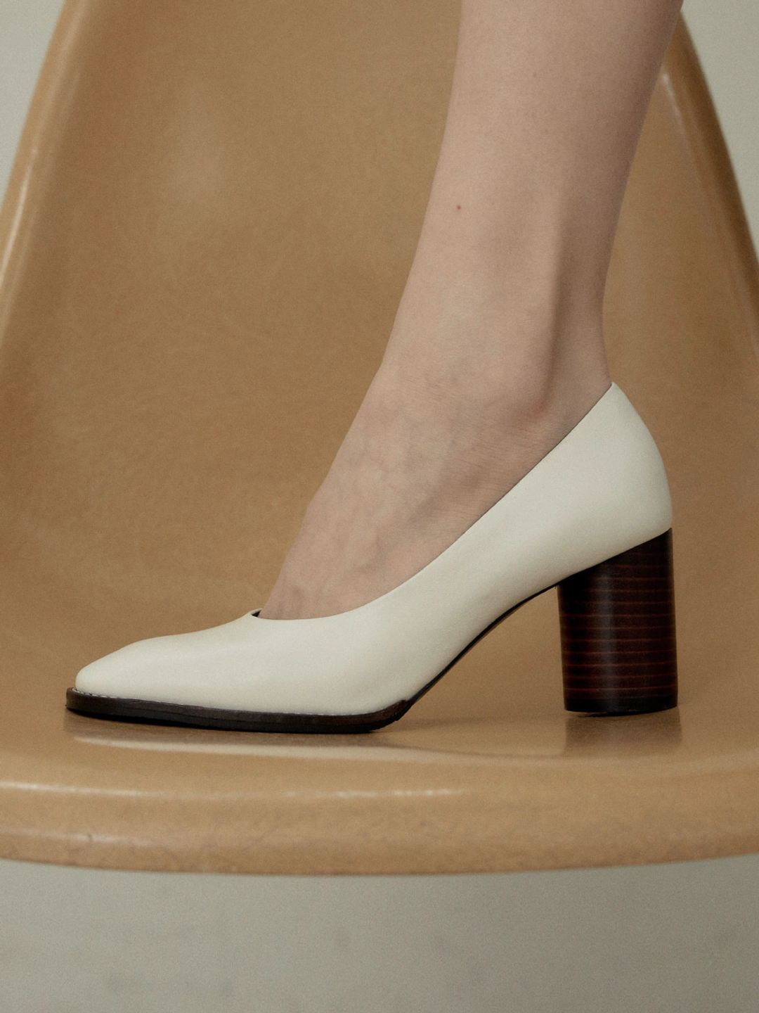 러브듀이 WELT pumps / 아이보리 상품 이미지 2