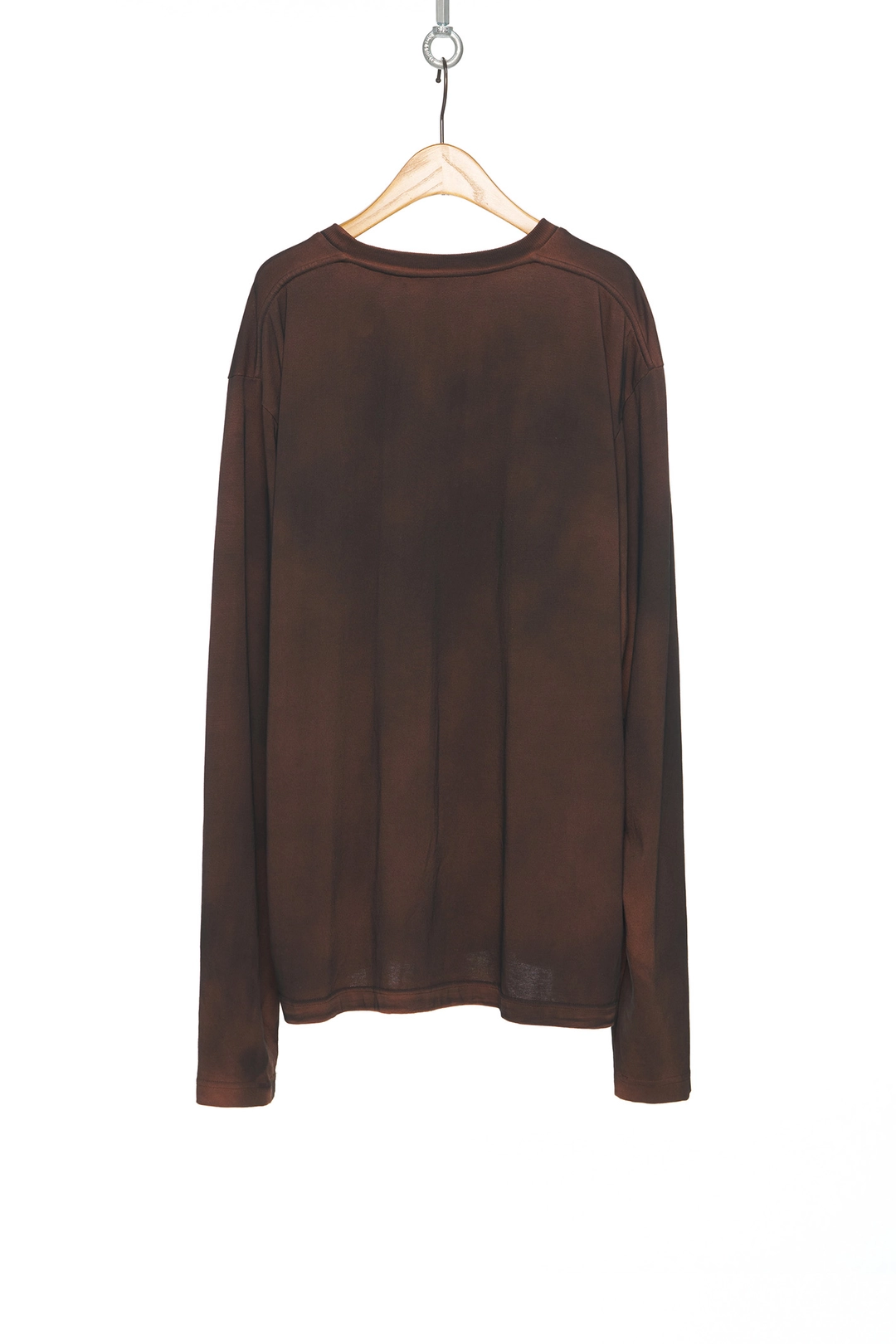 푸쉬버튼 SS25 BROWN VINTAGE DYED SWEATSHIRT 상품 이미지 3